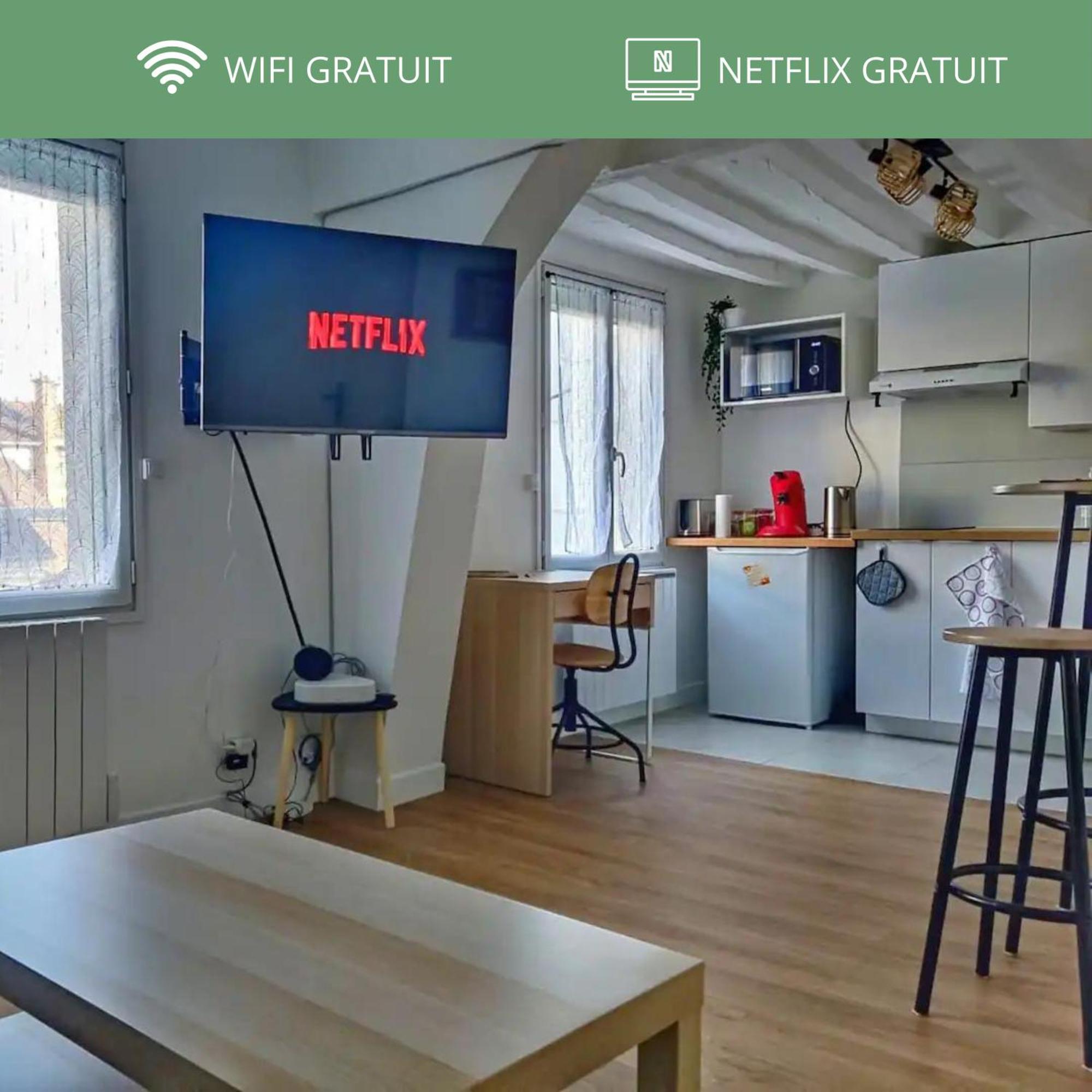 Au P'Tit Lagny - Rue Pietonne Apartment Exterior photo